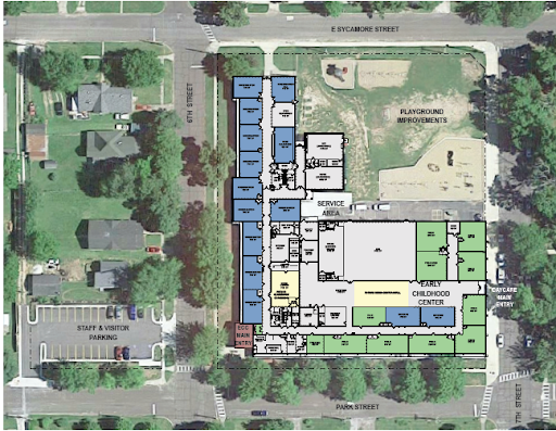 Central Park Elementary School map