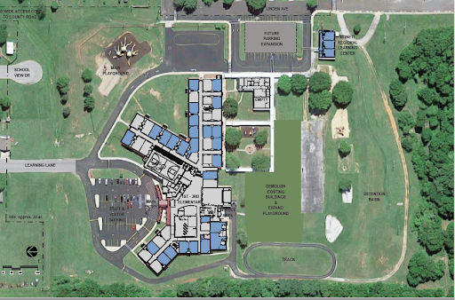 Monett Elementary School building map