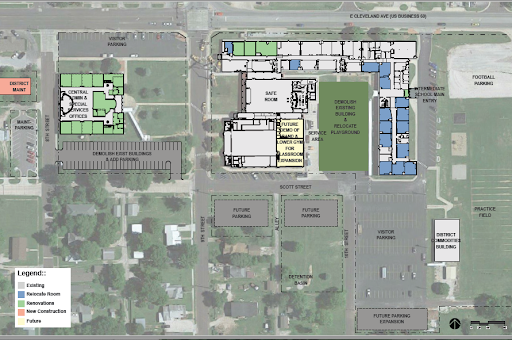 Monett Intermediate School building map