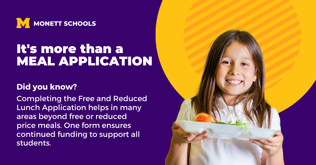 Free Reduced Meal Application Reminder 