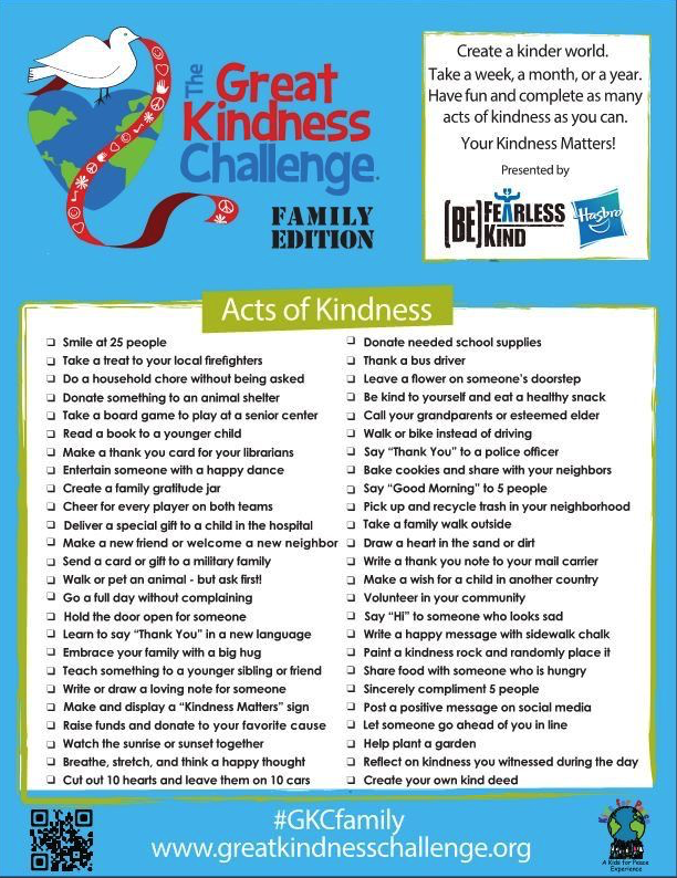 Kindness Challenge 