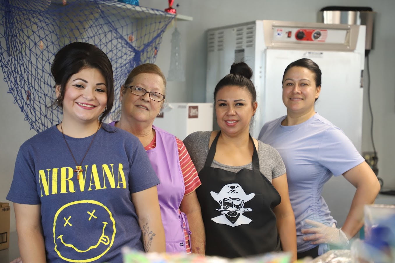 Avenal High School cafe staff