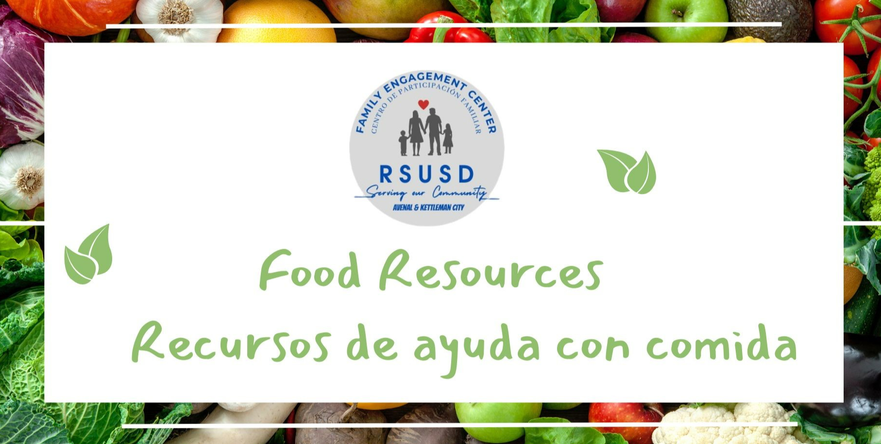 Food resource banner