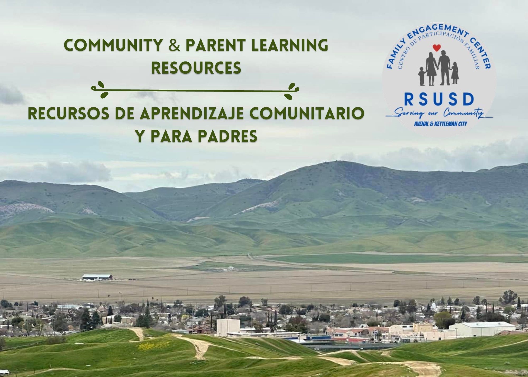 COMMUNITY & PARENT LEARNING RESOURCES/RECURSOS DE APRENDIZAJE COMUNITARIO Y PARA PADRES
