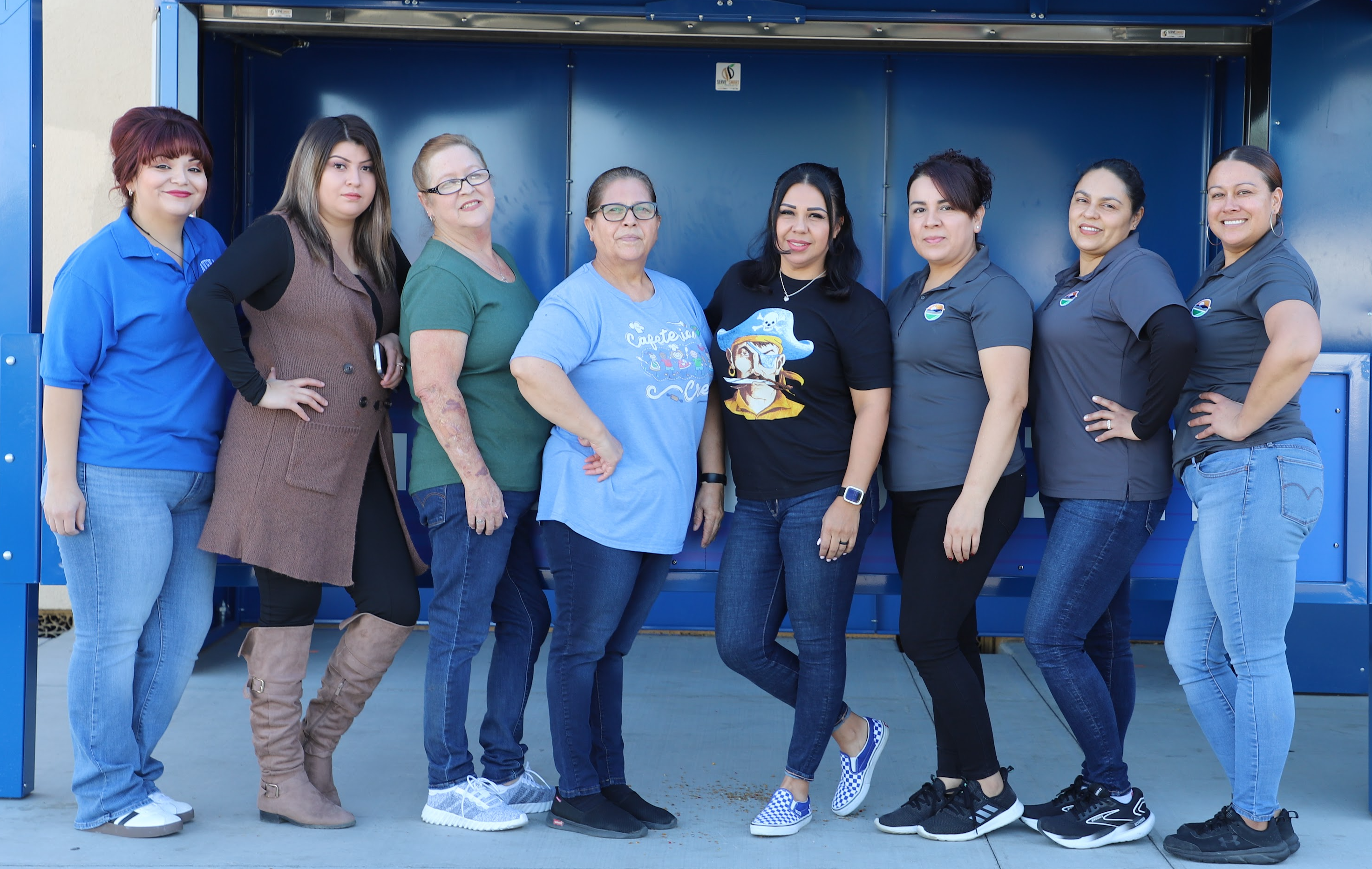 Avenal High School cafe staff