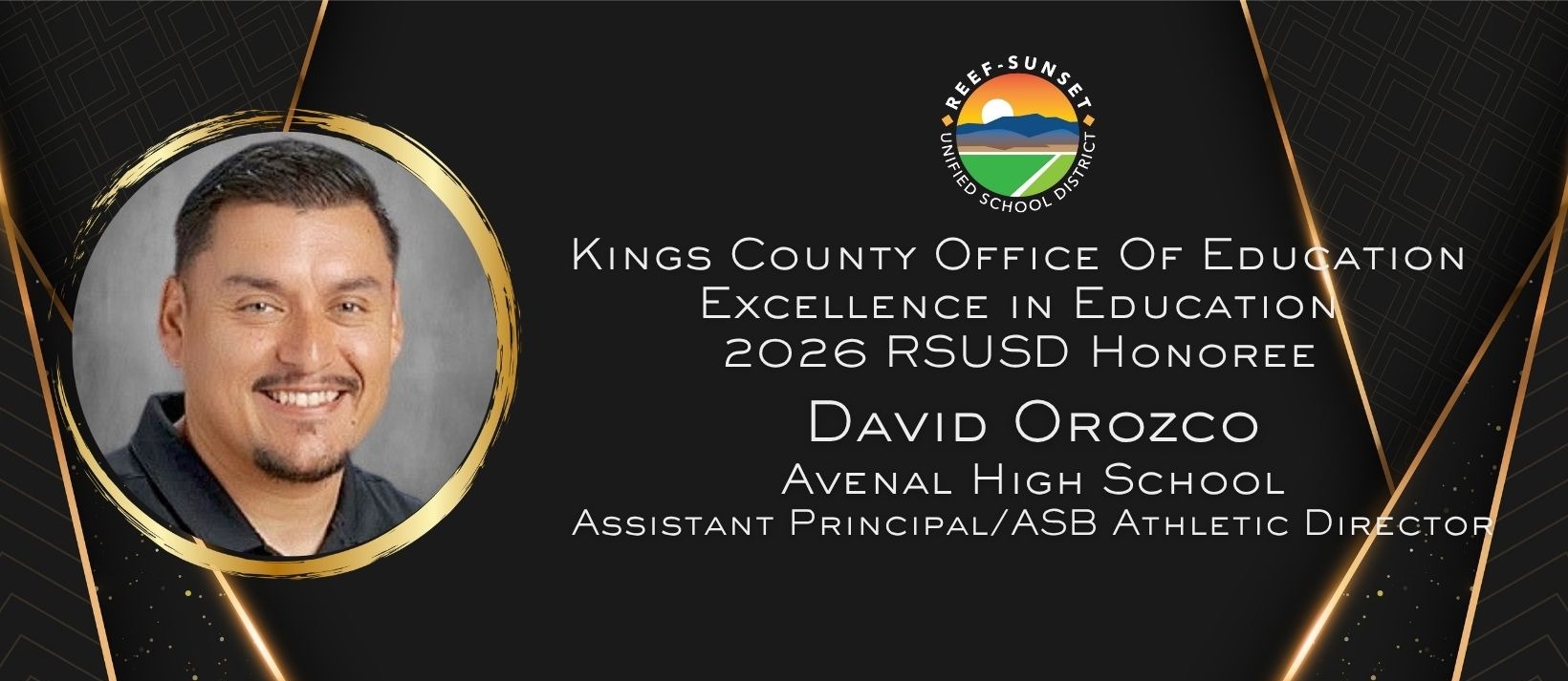 Mr. Orozco pic KCOE Honoree