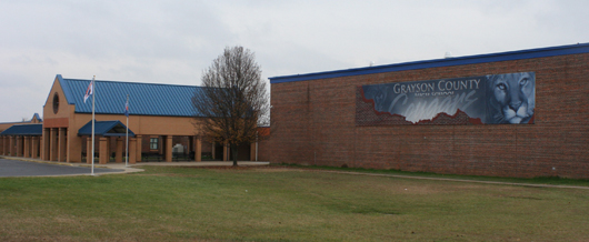 A photo of GRAYSON COUNTY HIGH SCHOOL.