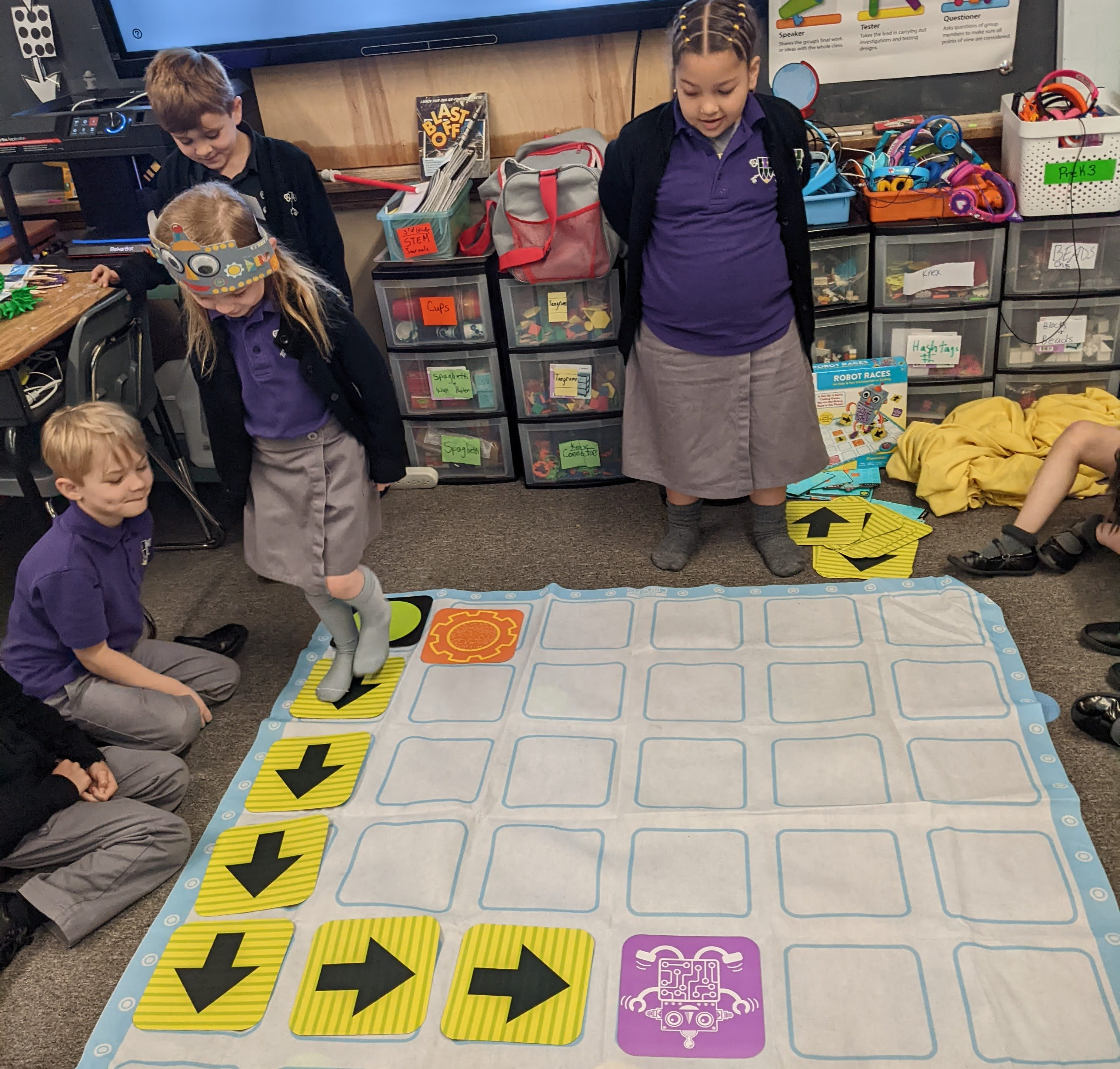 Kindergarten Coding Activity