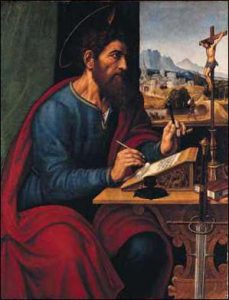 St. Paul, Patron saint of writers, pray for us!