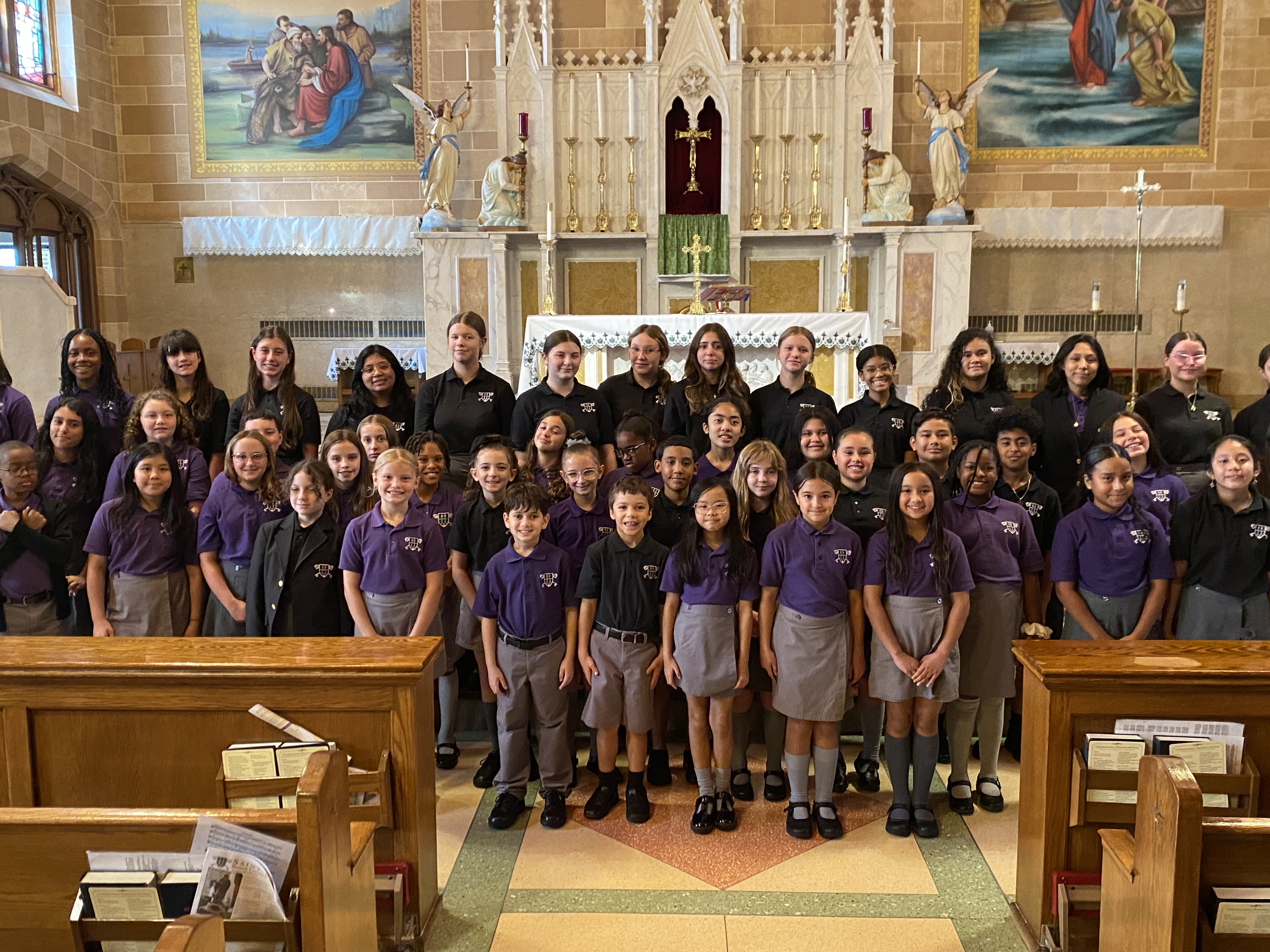St. Peter School Choir 2024-2025