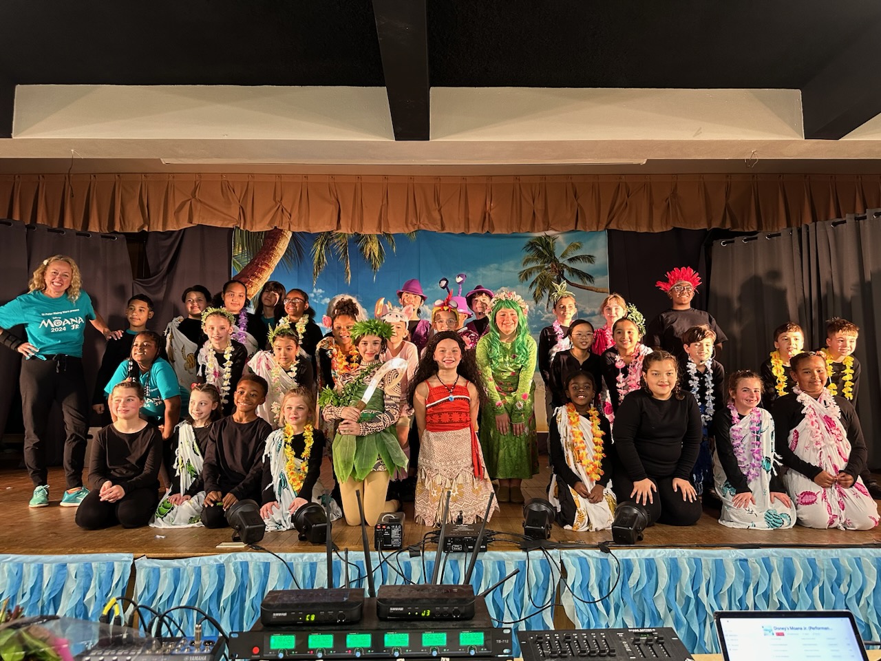 The Cast of Moana Jr, performed by St. Peter Rising Stars, November 21-23, 2024