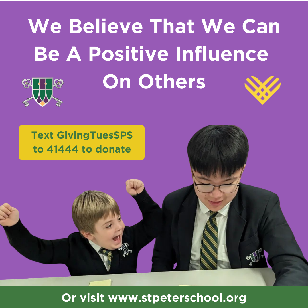 We believe we can be a positive influence on others