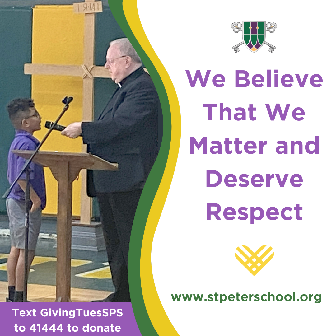 We believe that we matter and deserve respect