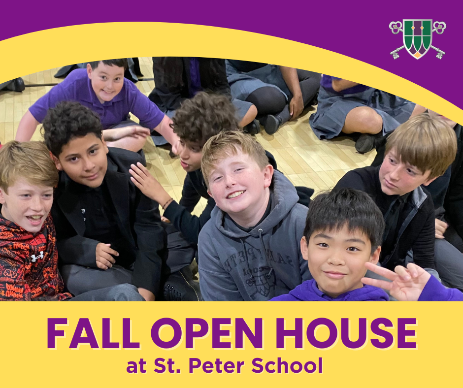 A group of Middle School Student Ambassadors