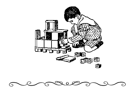 Image of a kid playing.