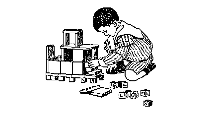 Image of a kid playing.