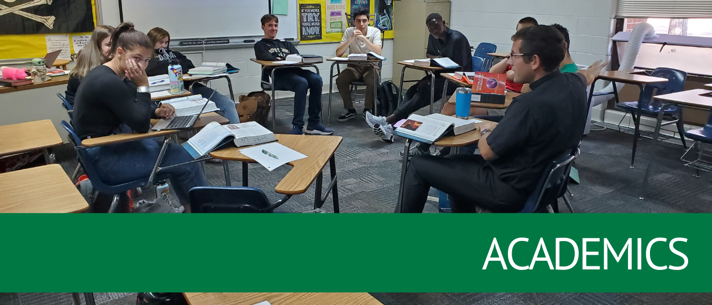 students in desks