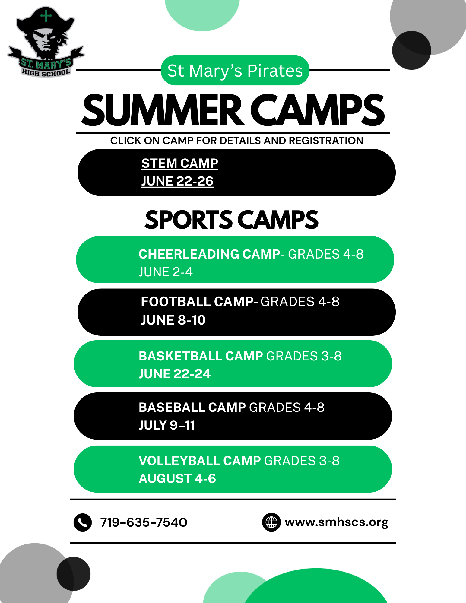 sports camps