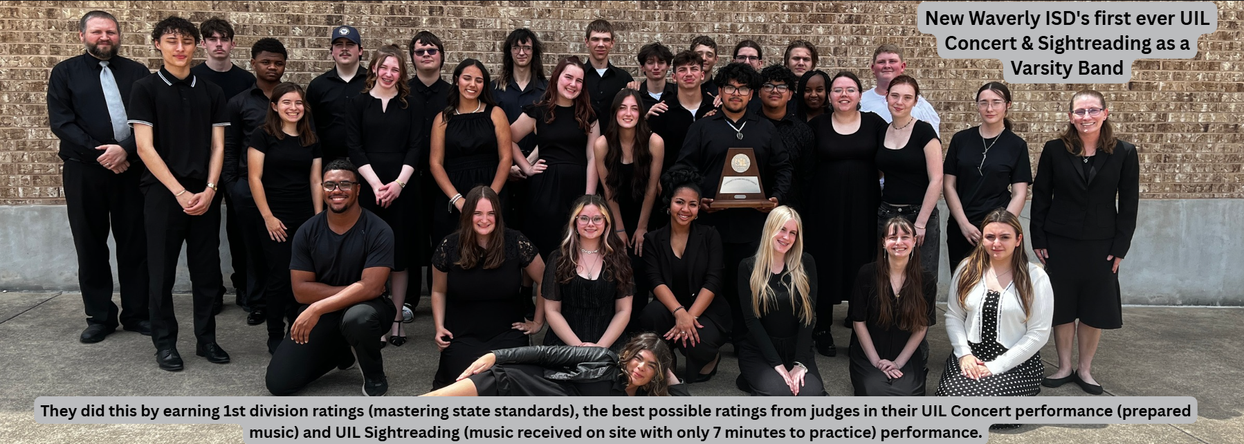 UIL 1st division varsity band