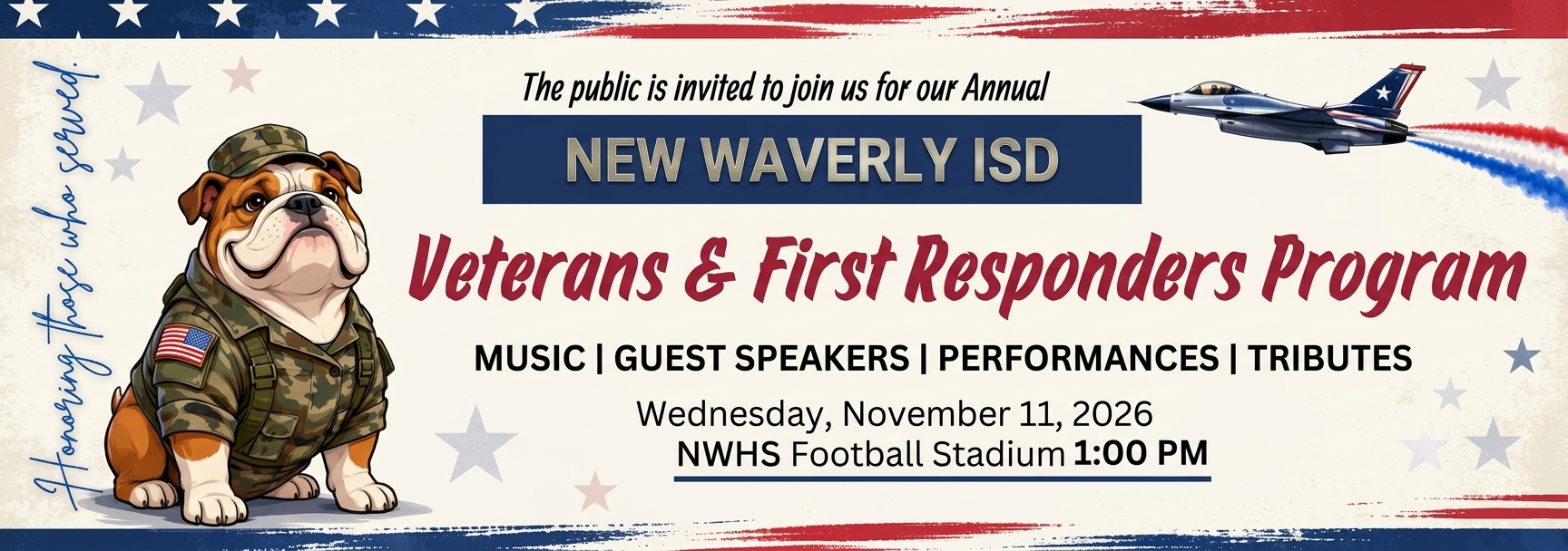 2026 NWISD Veterans Day Program