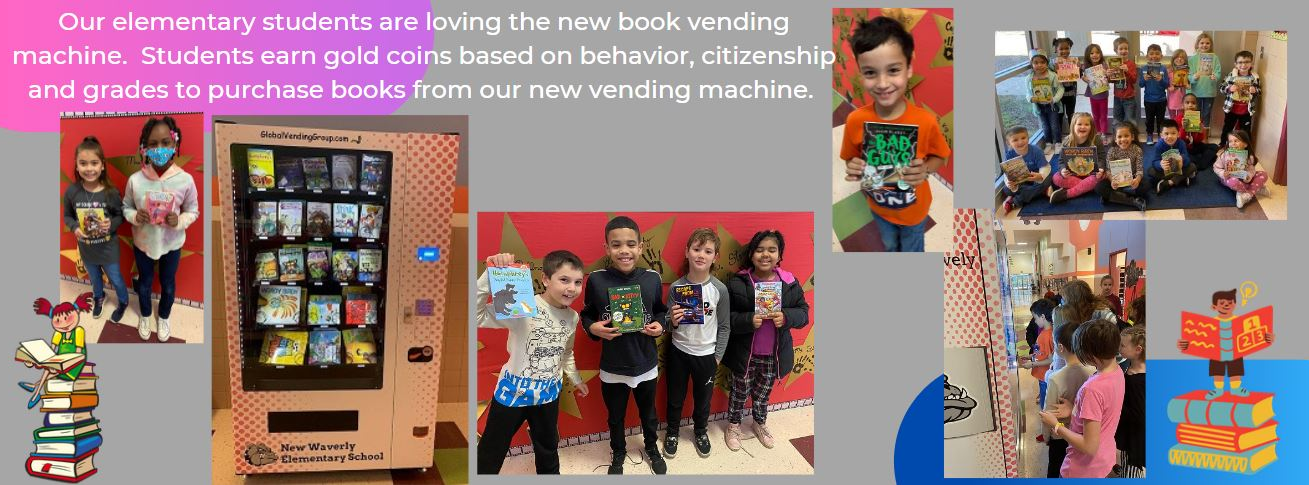 Book Vending Machine is a big hit at the elementary school