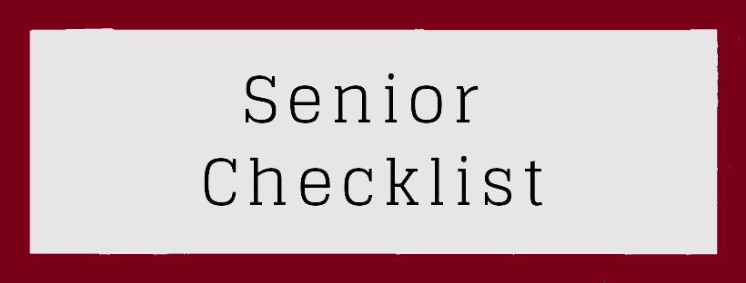 Senior Checklist