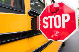 stop sign bus