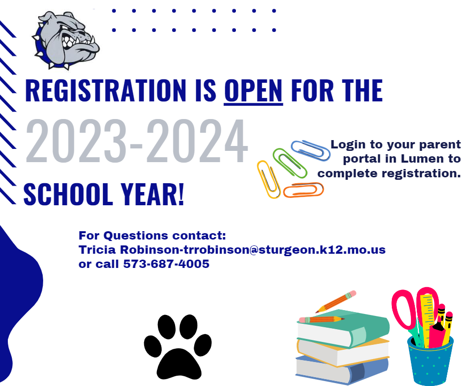 Registration information