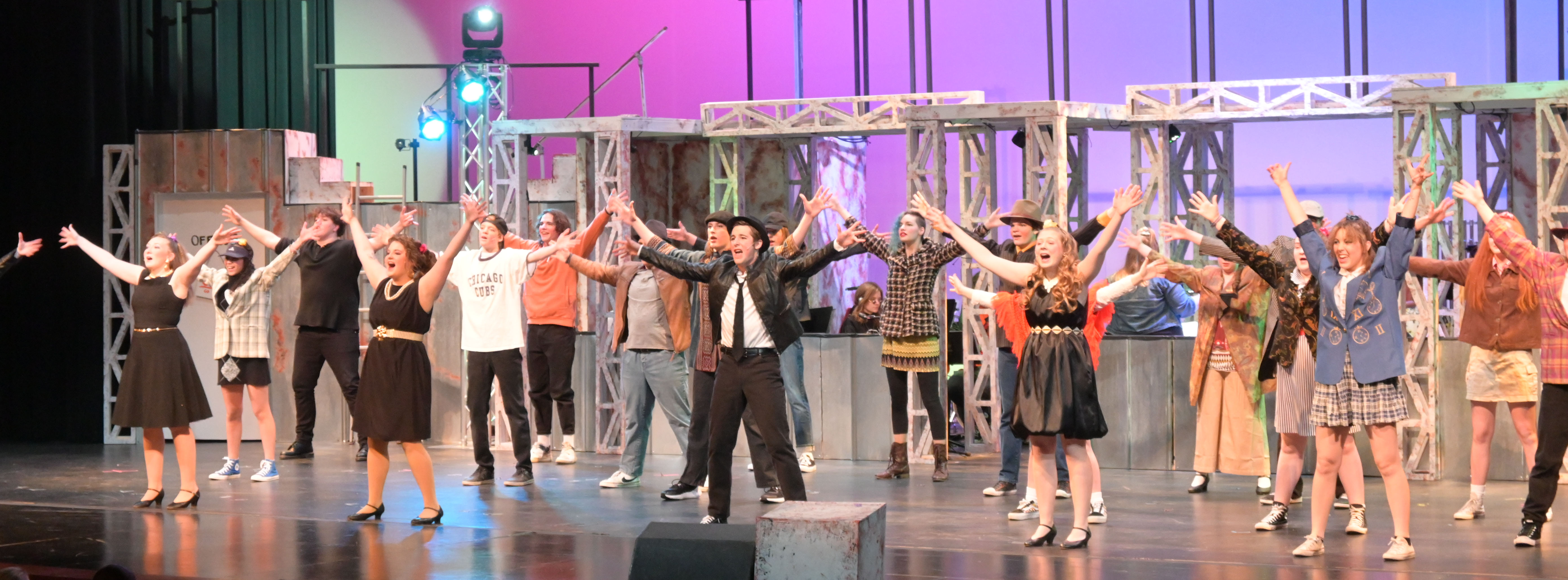 footloose musical cast at paw paw high school