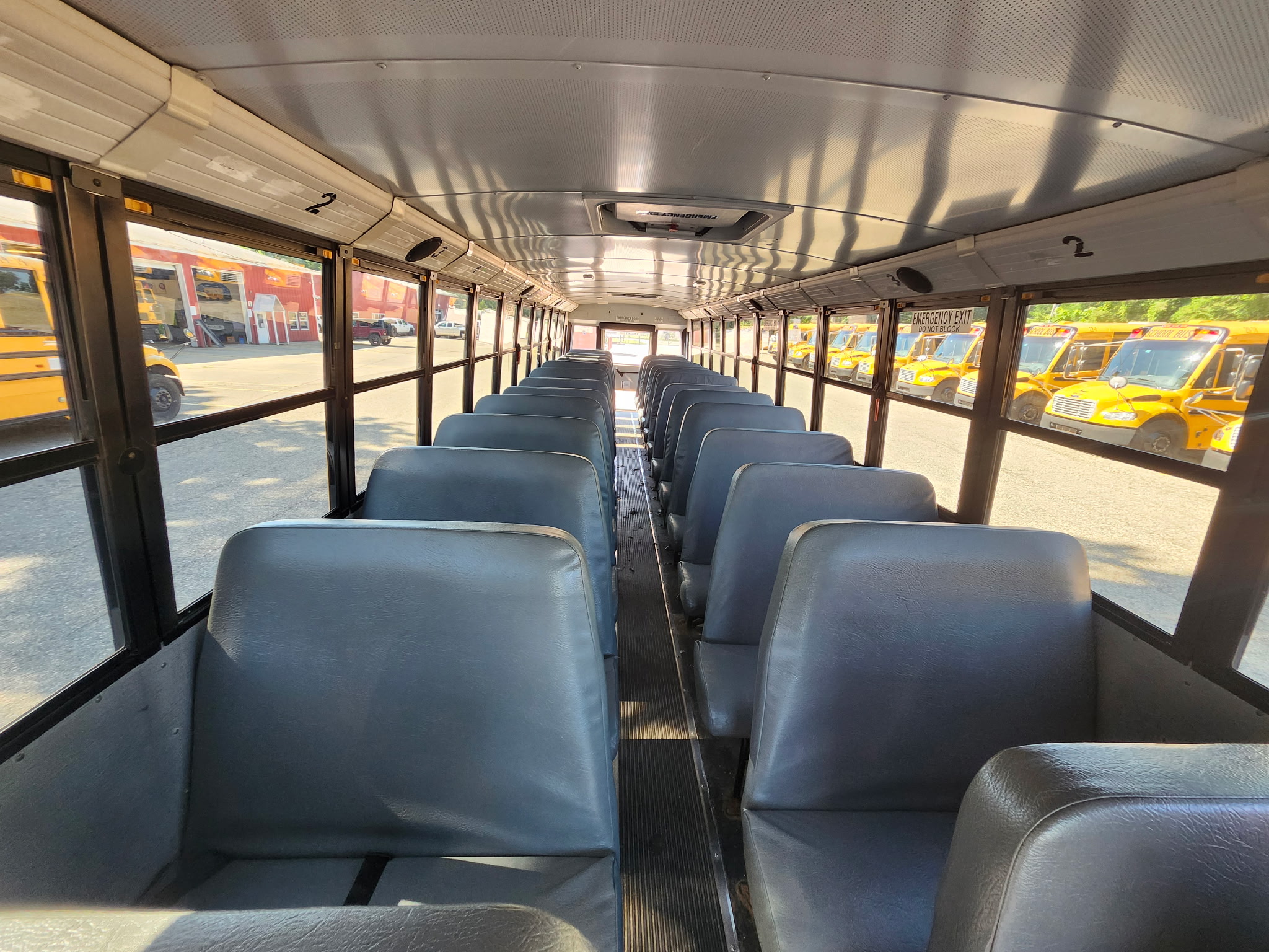 school bus student seats