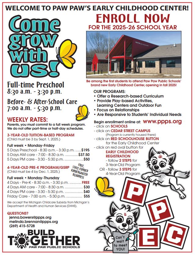 PPEC Enrollment Info 25-26