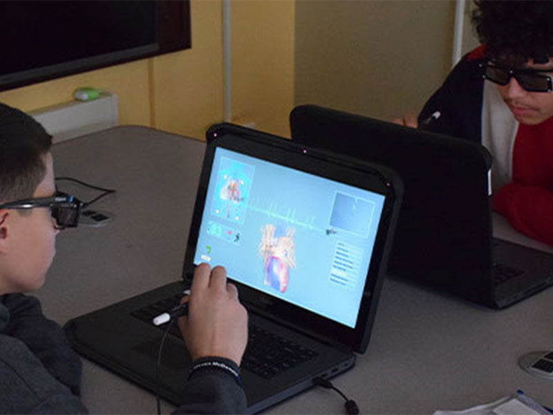 Students on Computers