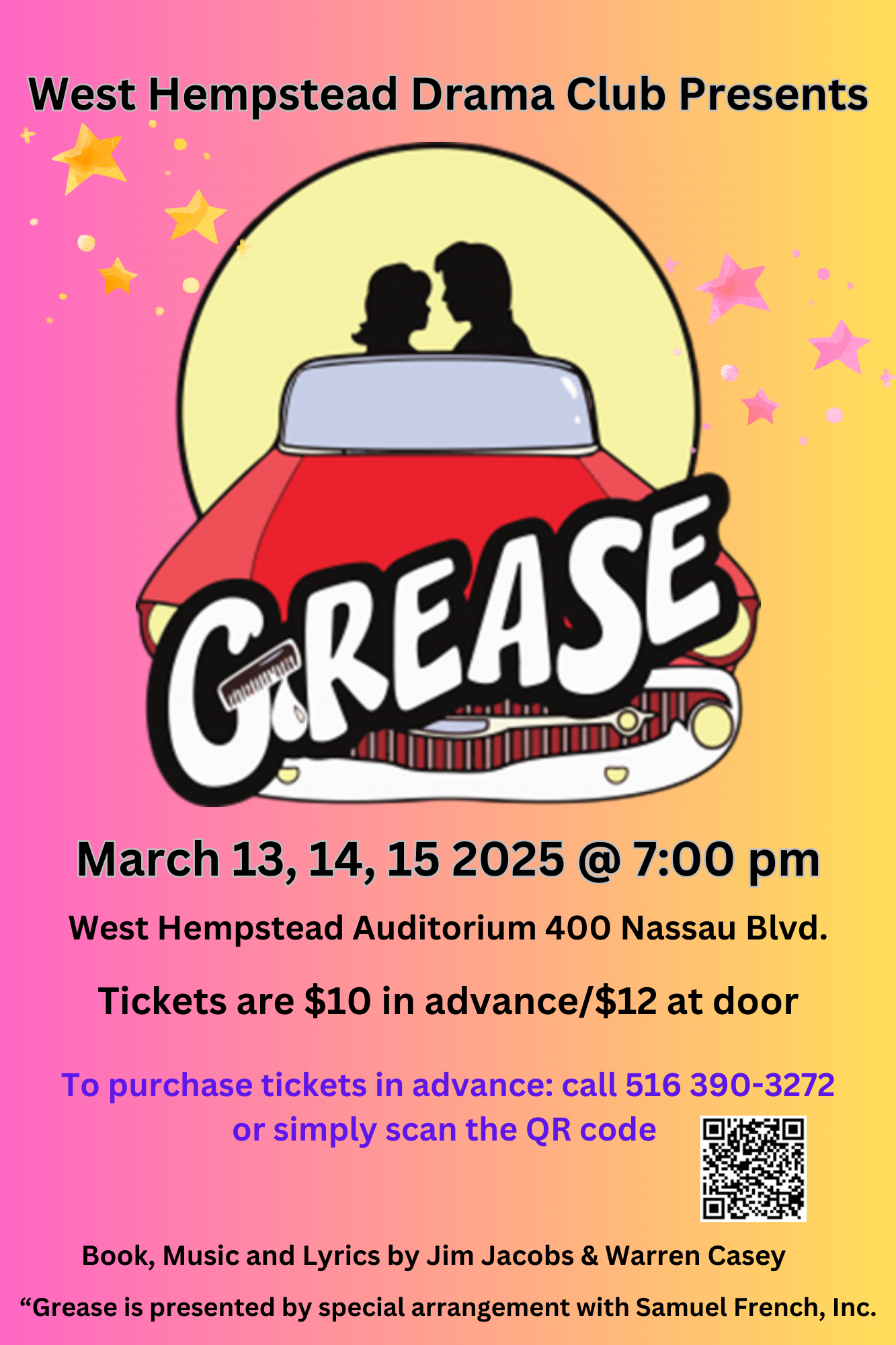 West Hempstead Drama Club Presents: Grease