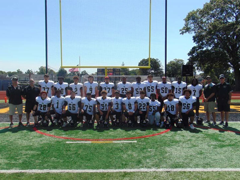 High School Football Team Group Photo