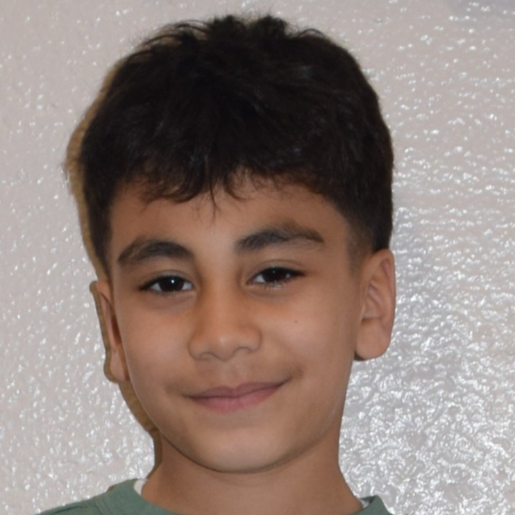Gabriel Pimentel, Cornwell Avenue School second grader