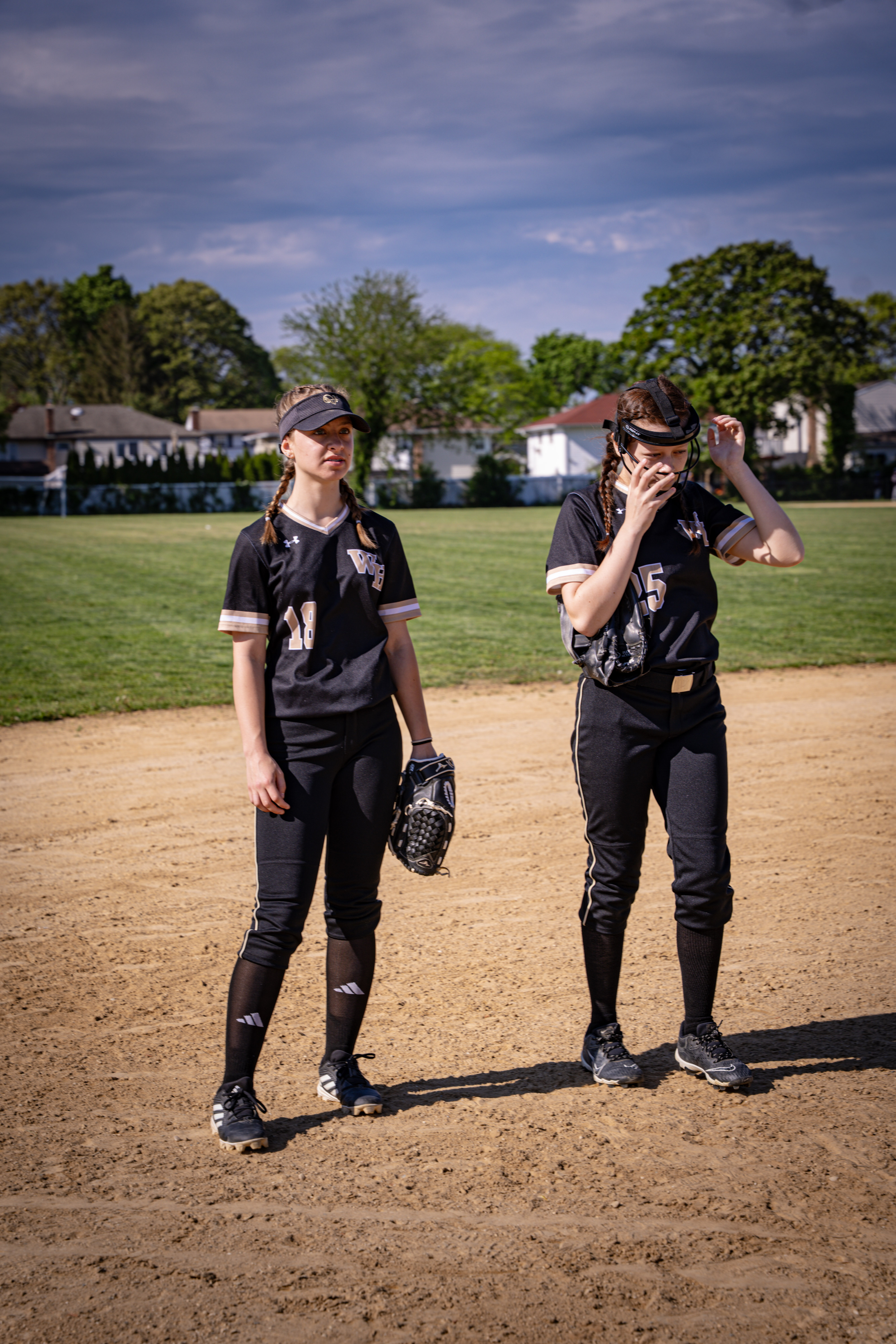 Girls' baseball.
