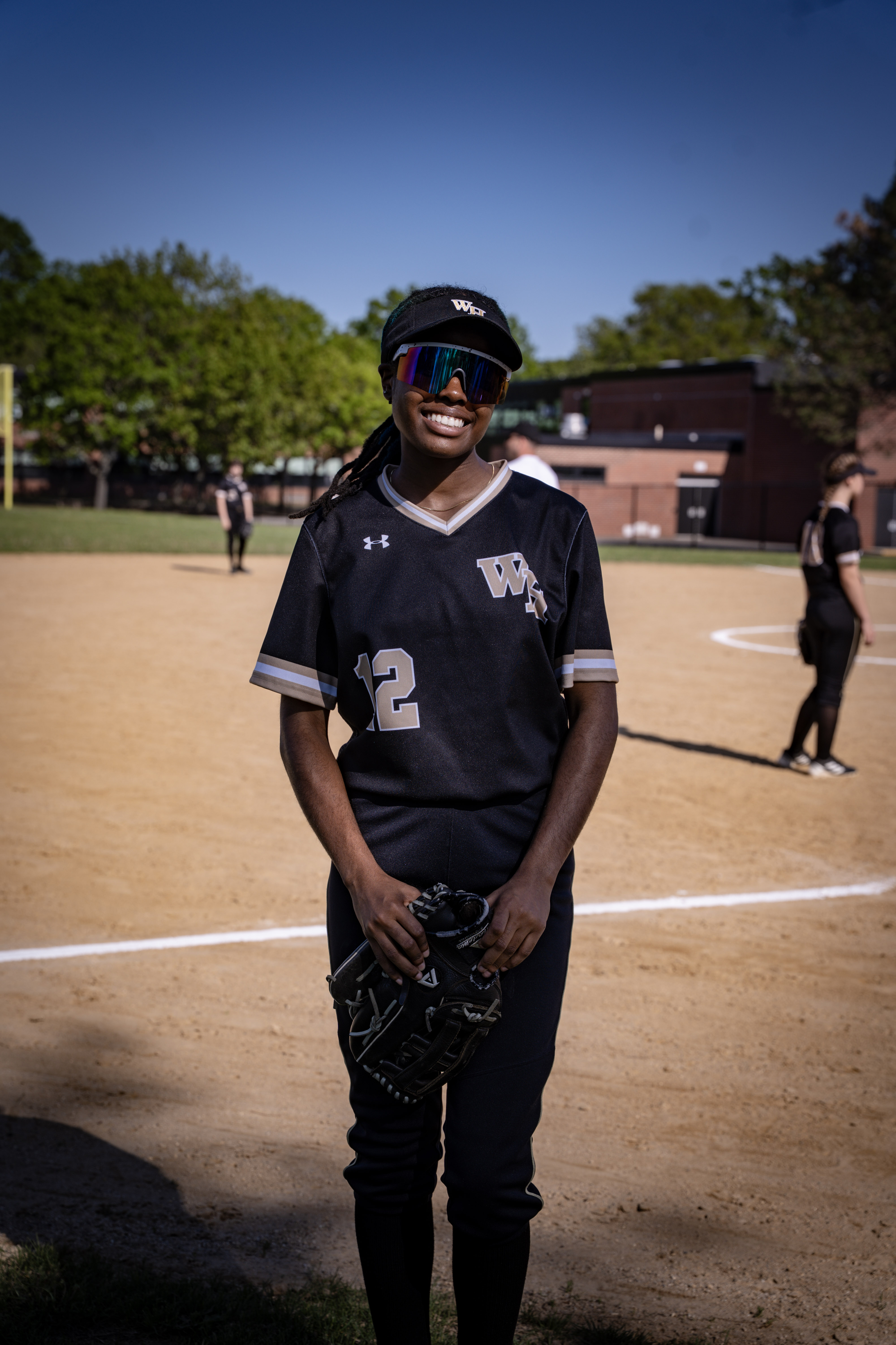 Girls' baseball.