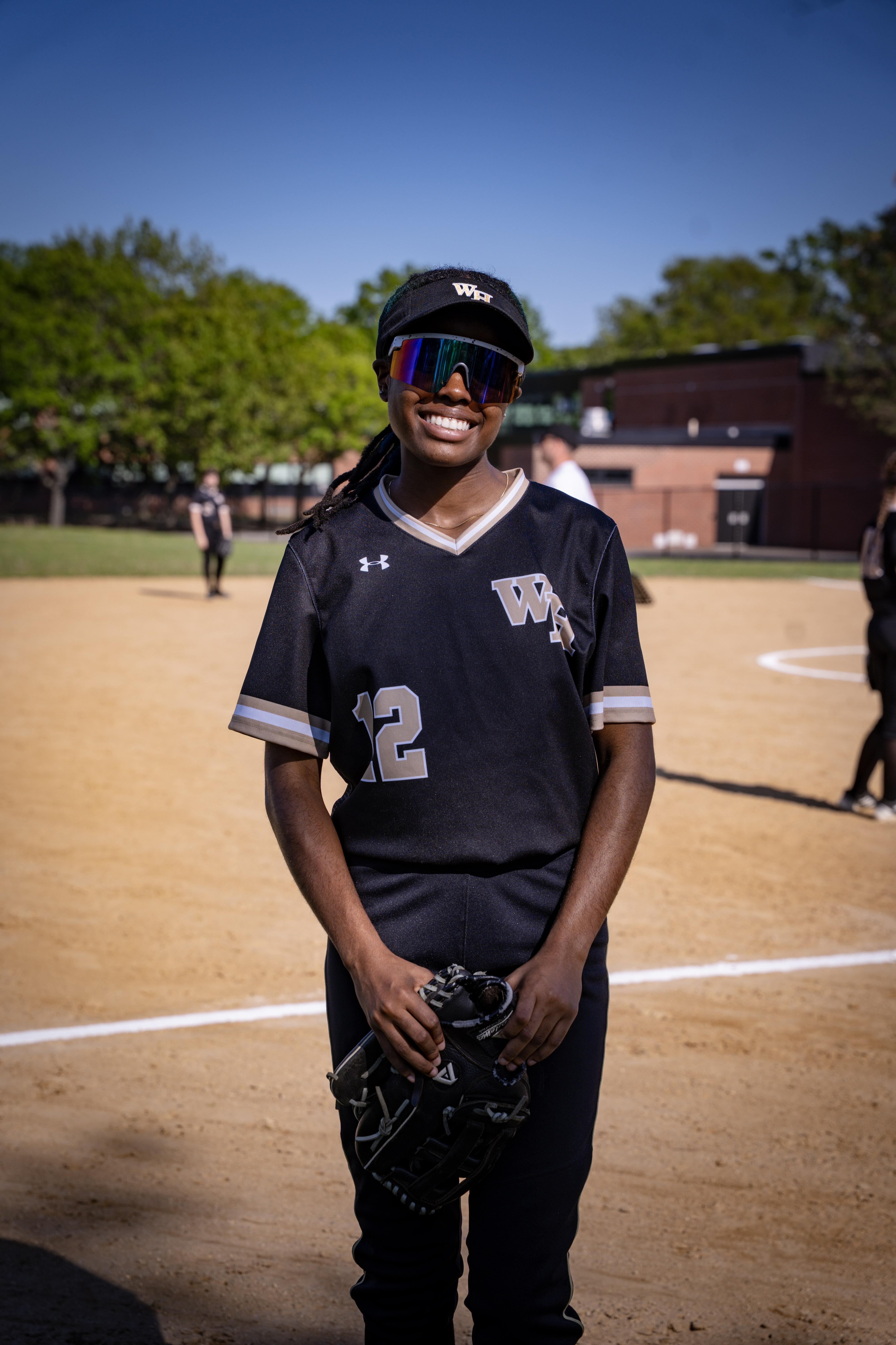 Girls' baseball.