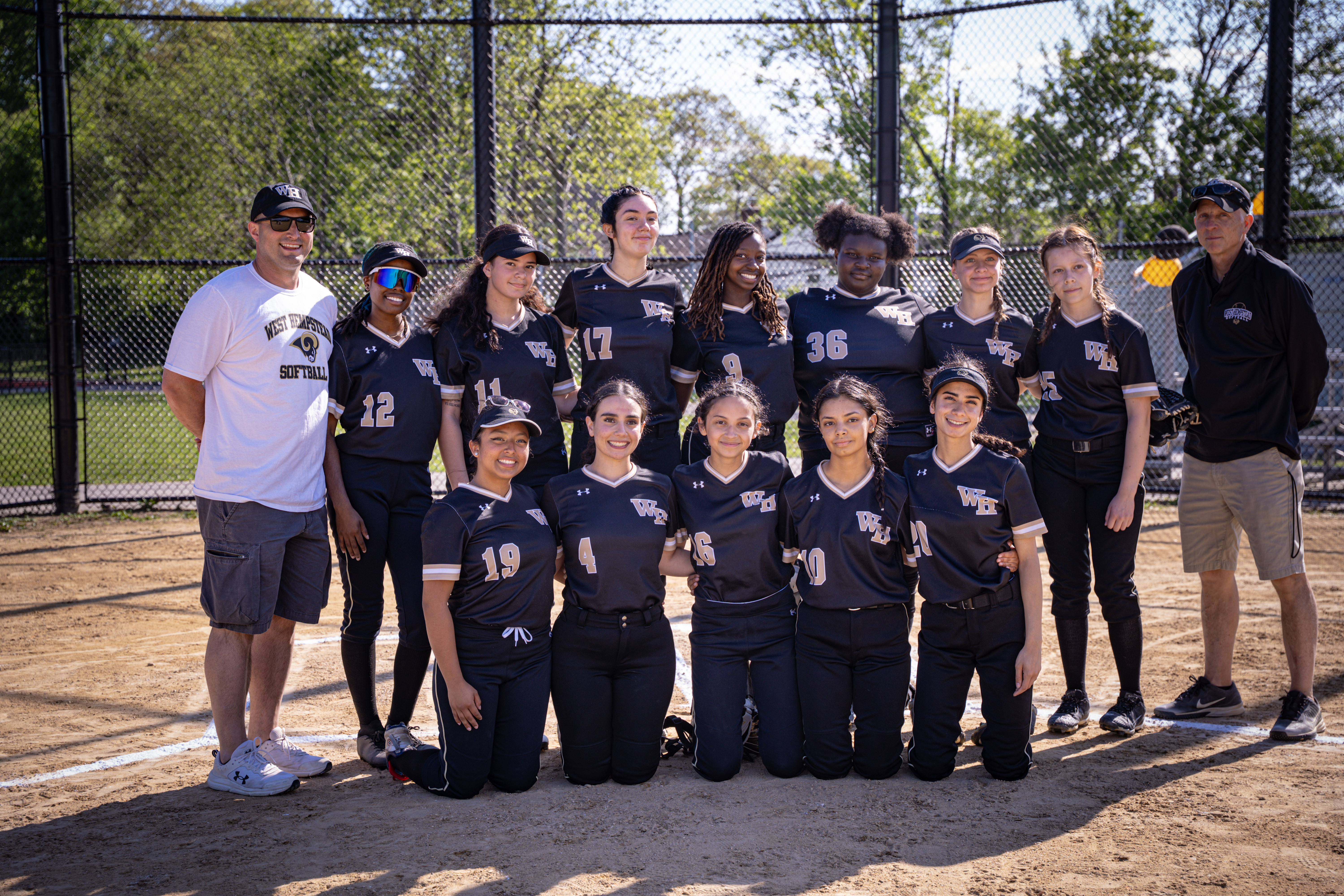 Girls' baseball.