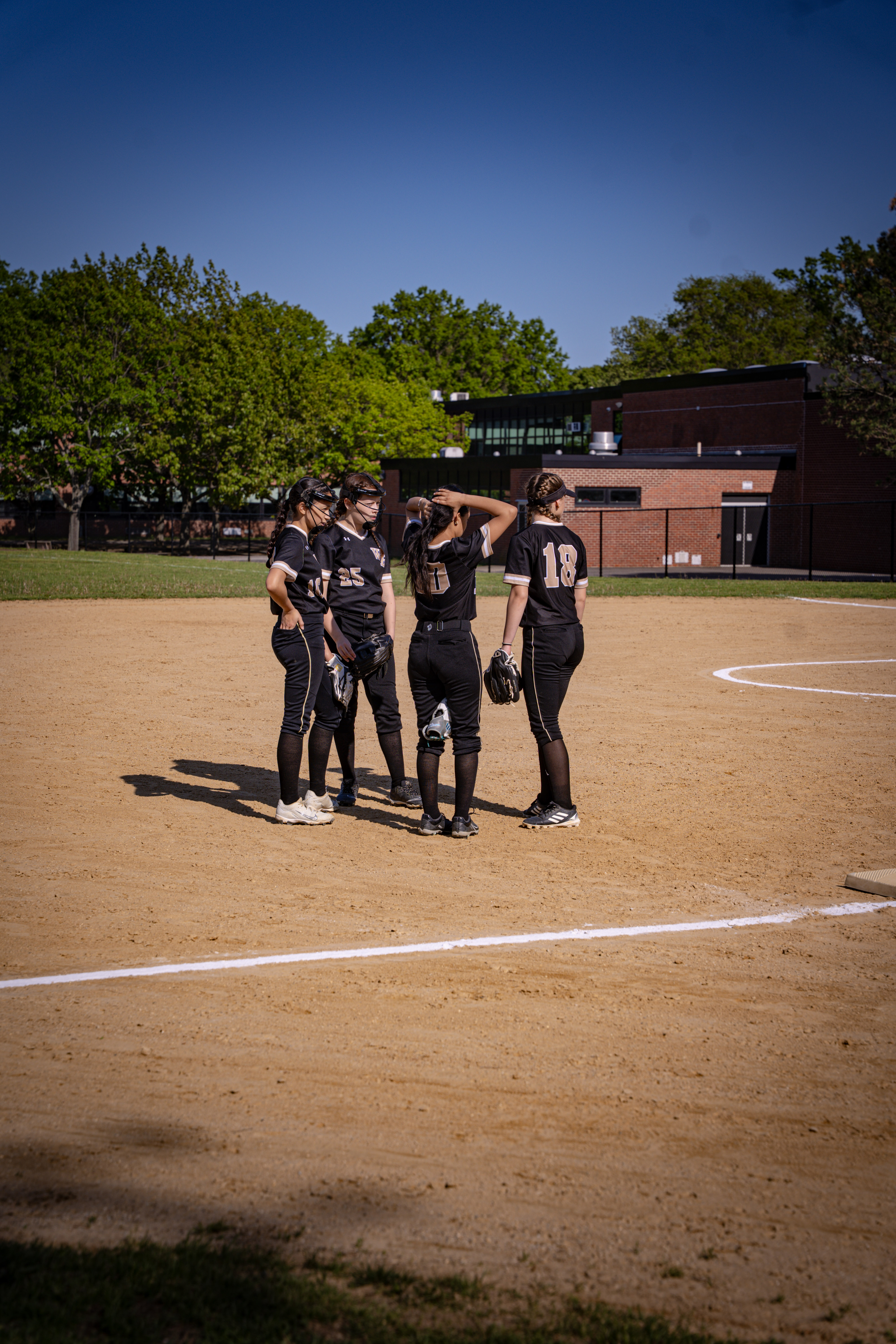 Girls' baseball.