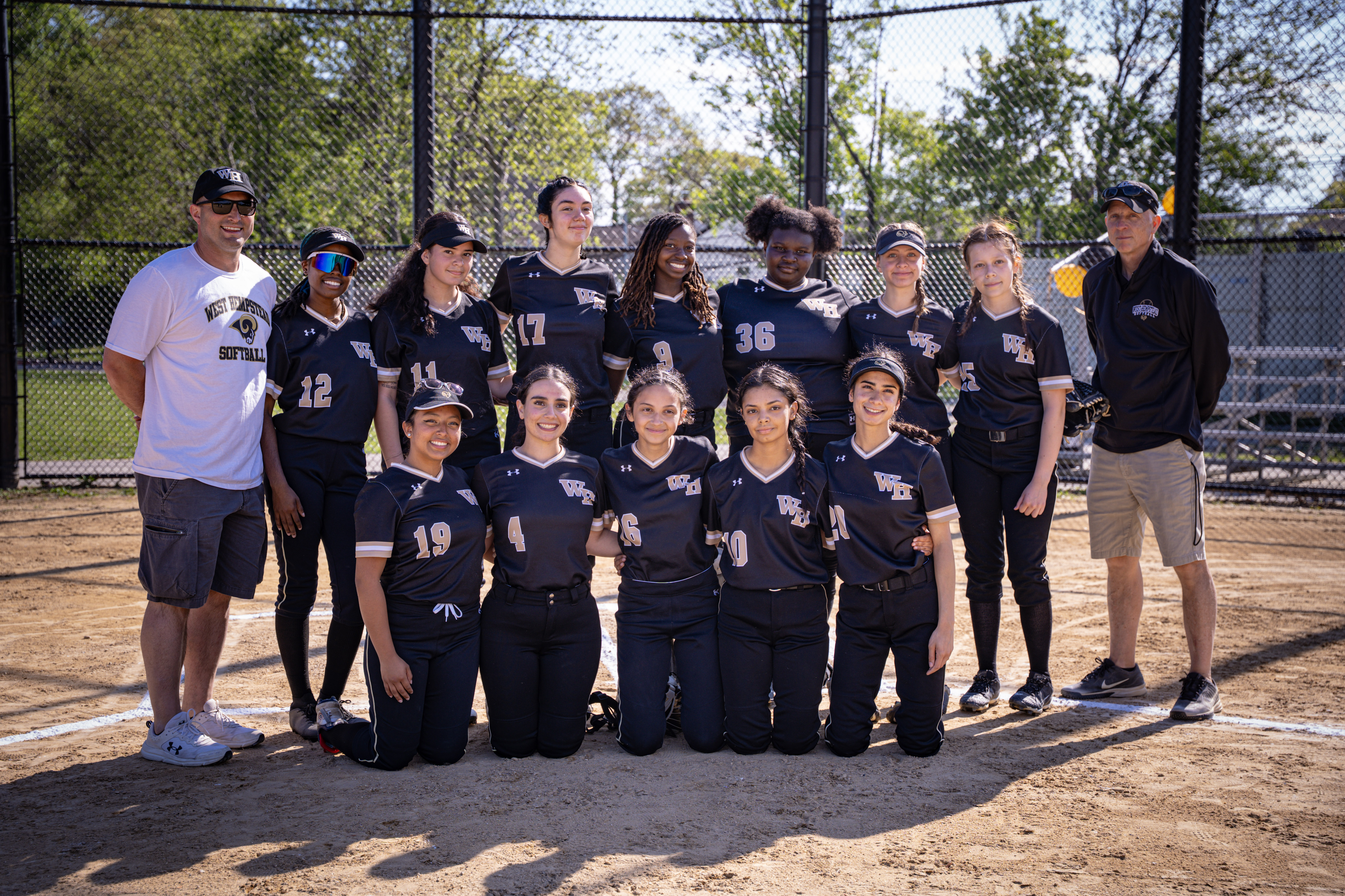 Girls' baseball.