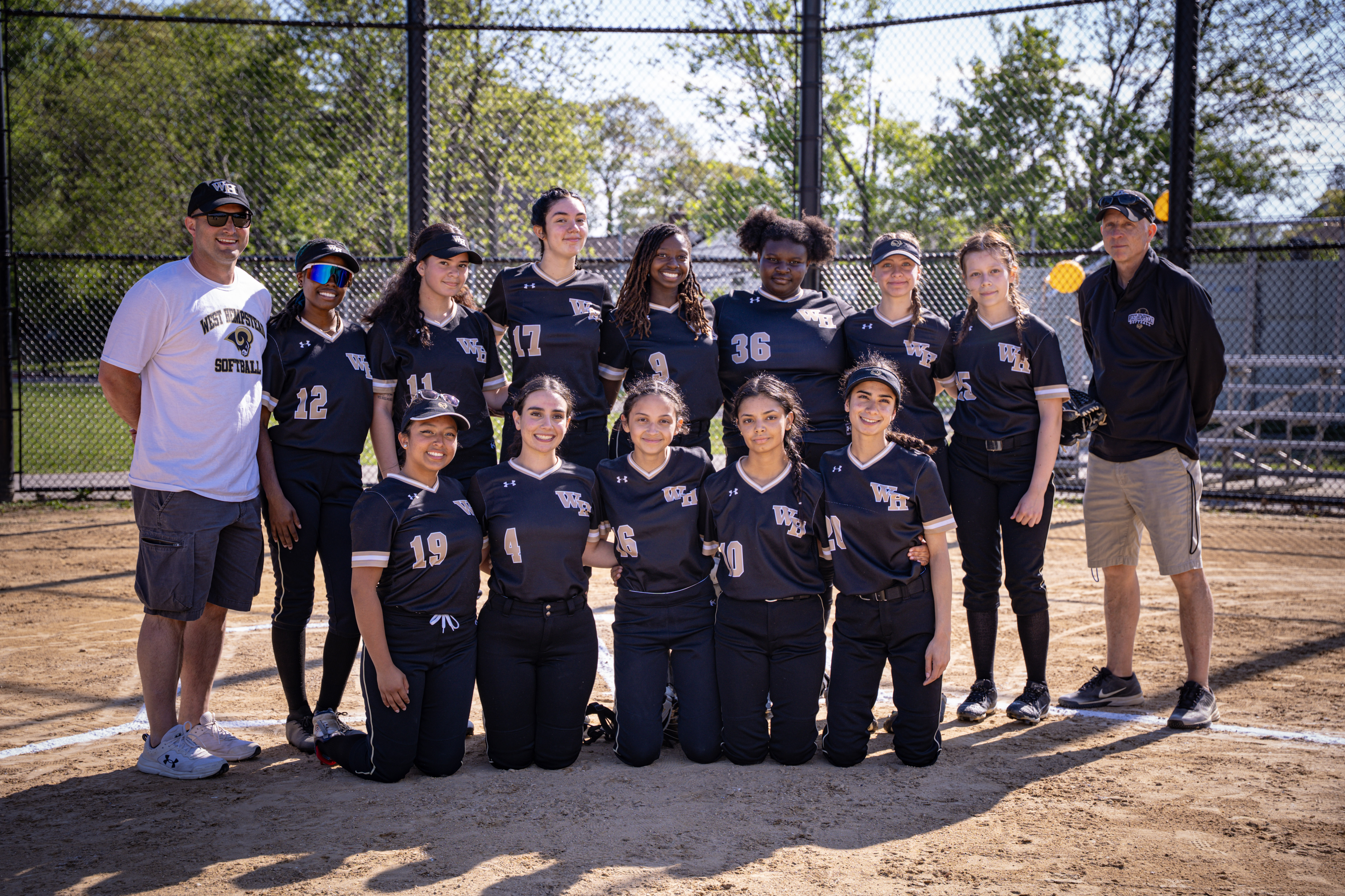 Girls' baseball.
