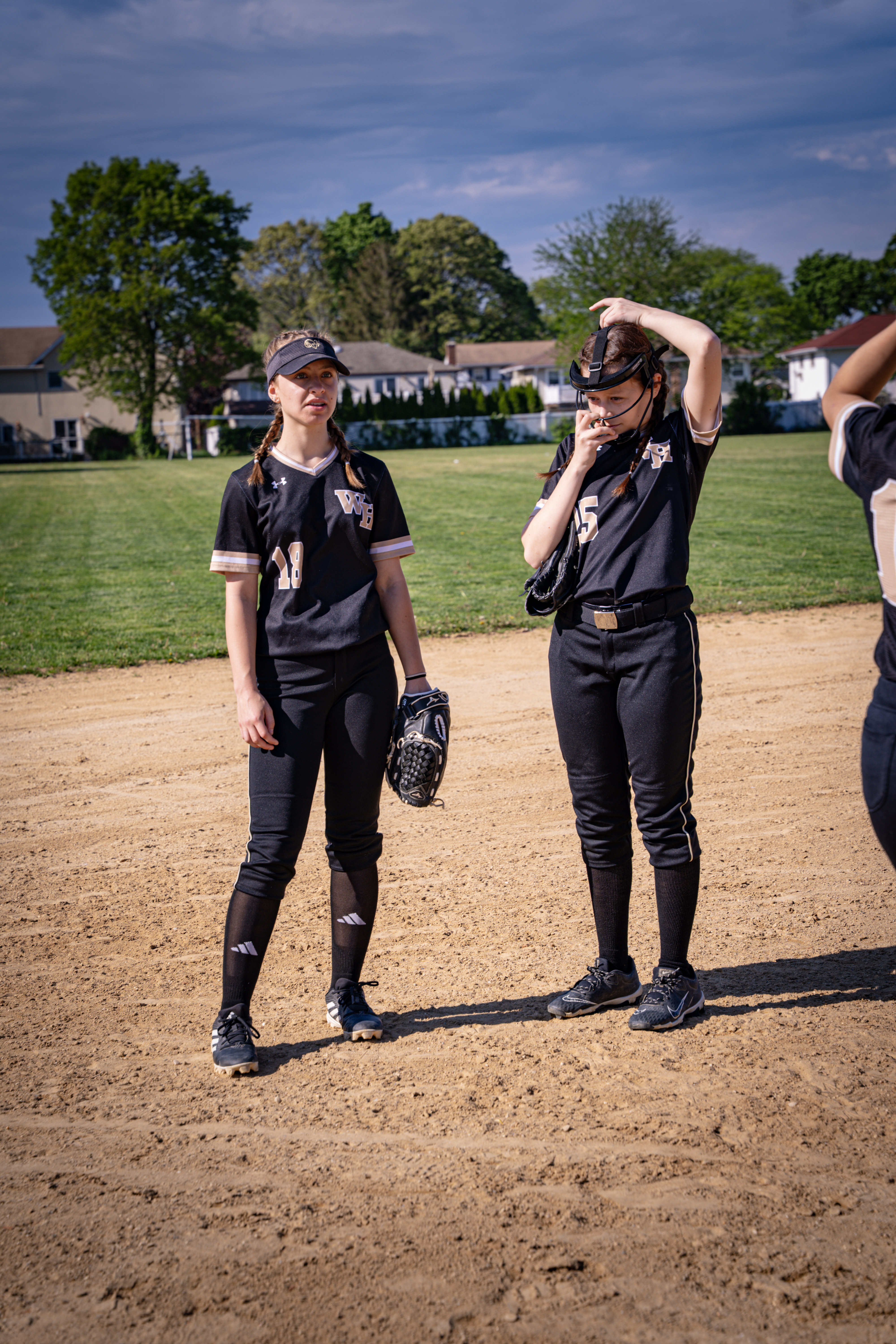 Girls' baseball.