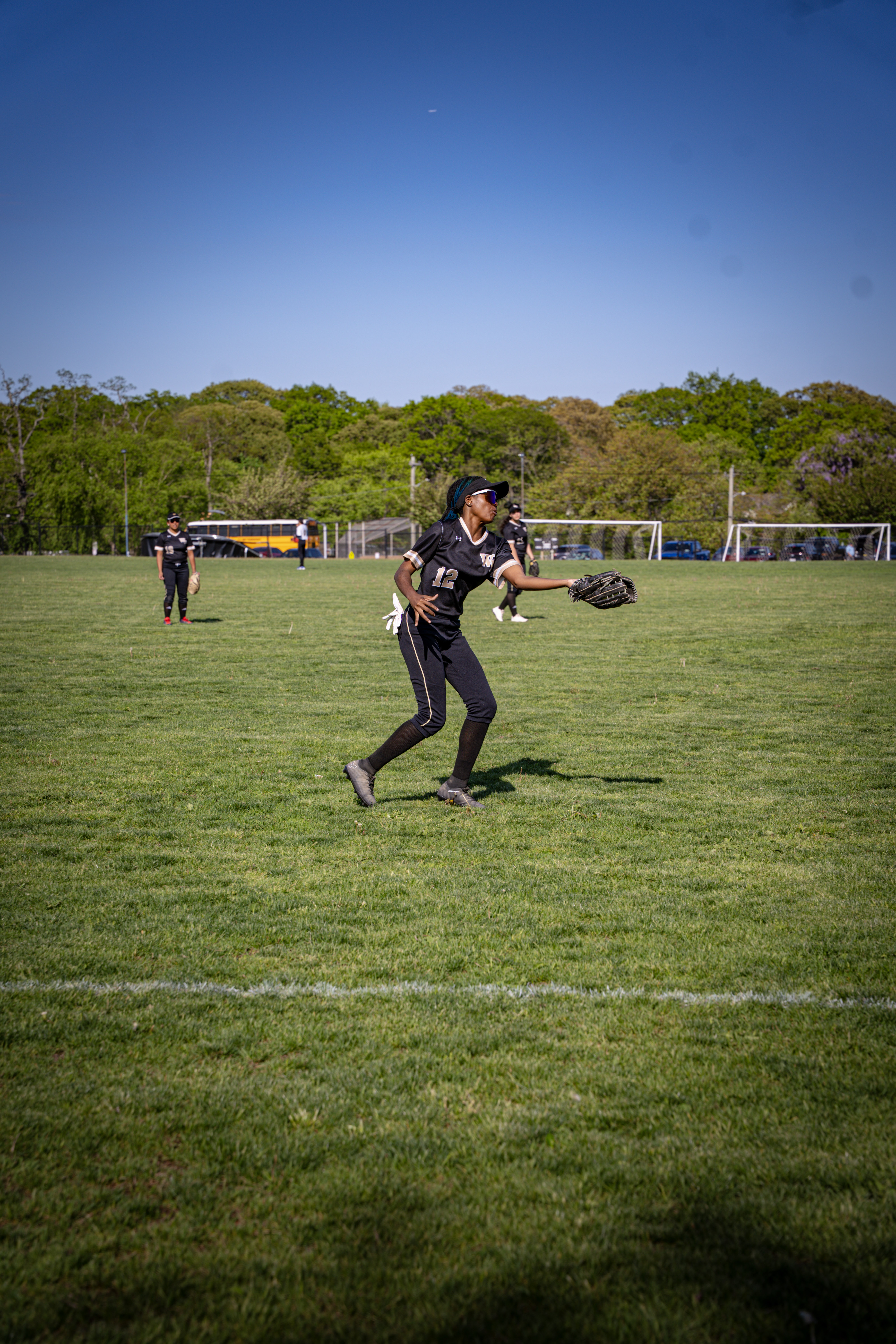 Girls' baseball.