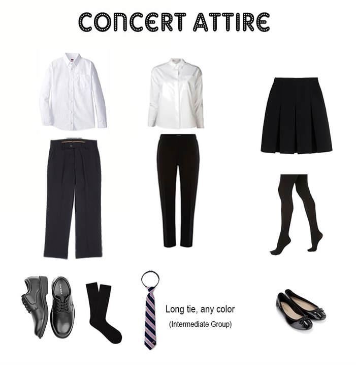 Concert Attire Requirements