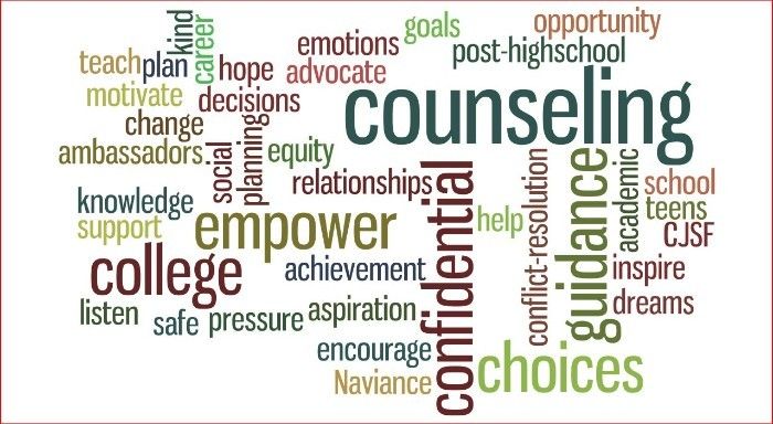 counselor word cloud