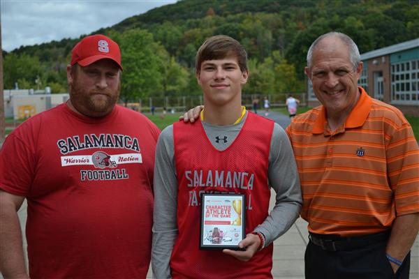 Tyler Hedlund - Character Athlete of the Game (Ellicottville)