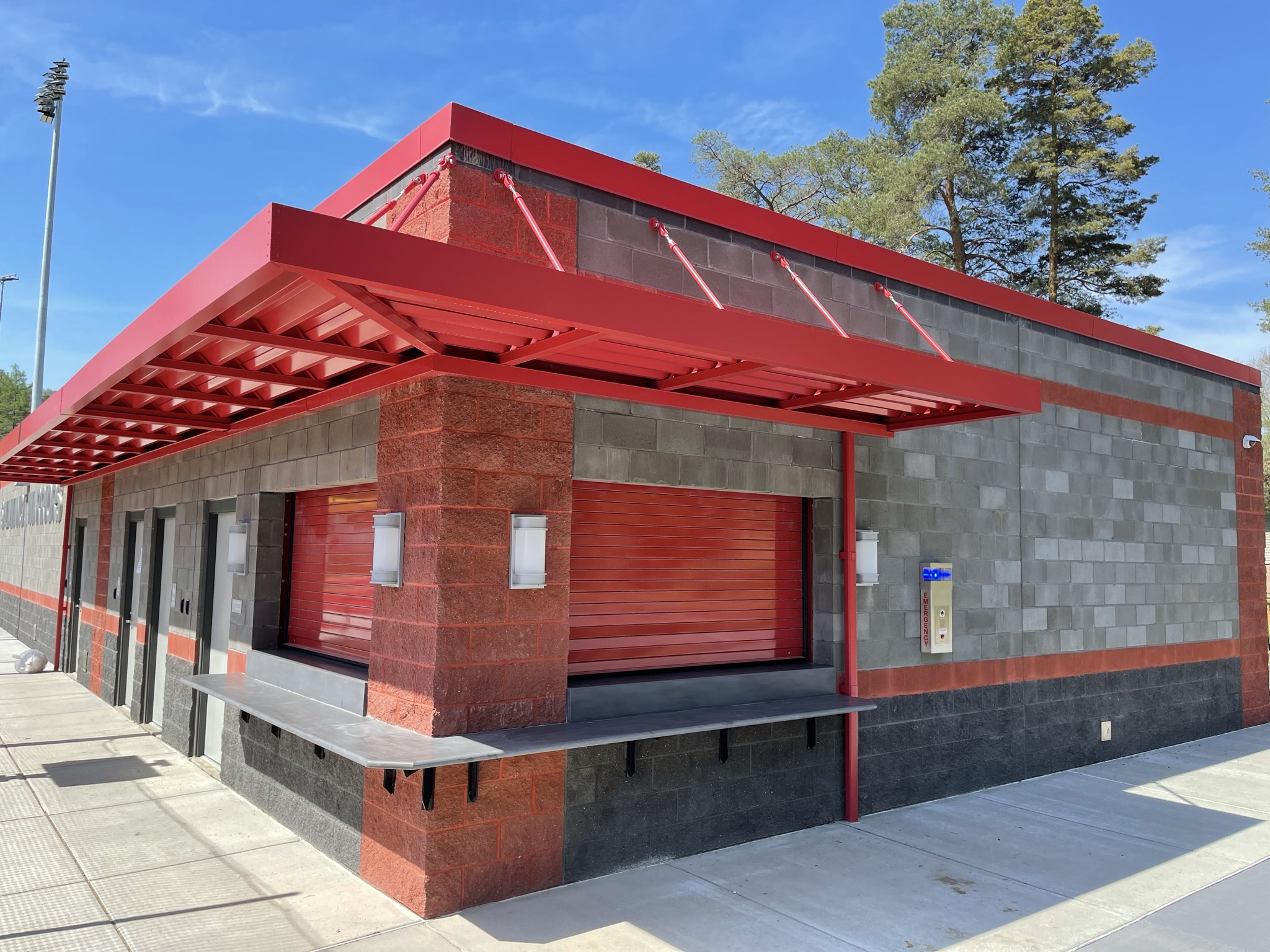 Multipurpose Field Concession (Building B) exterior