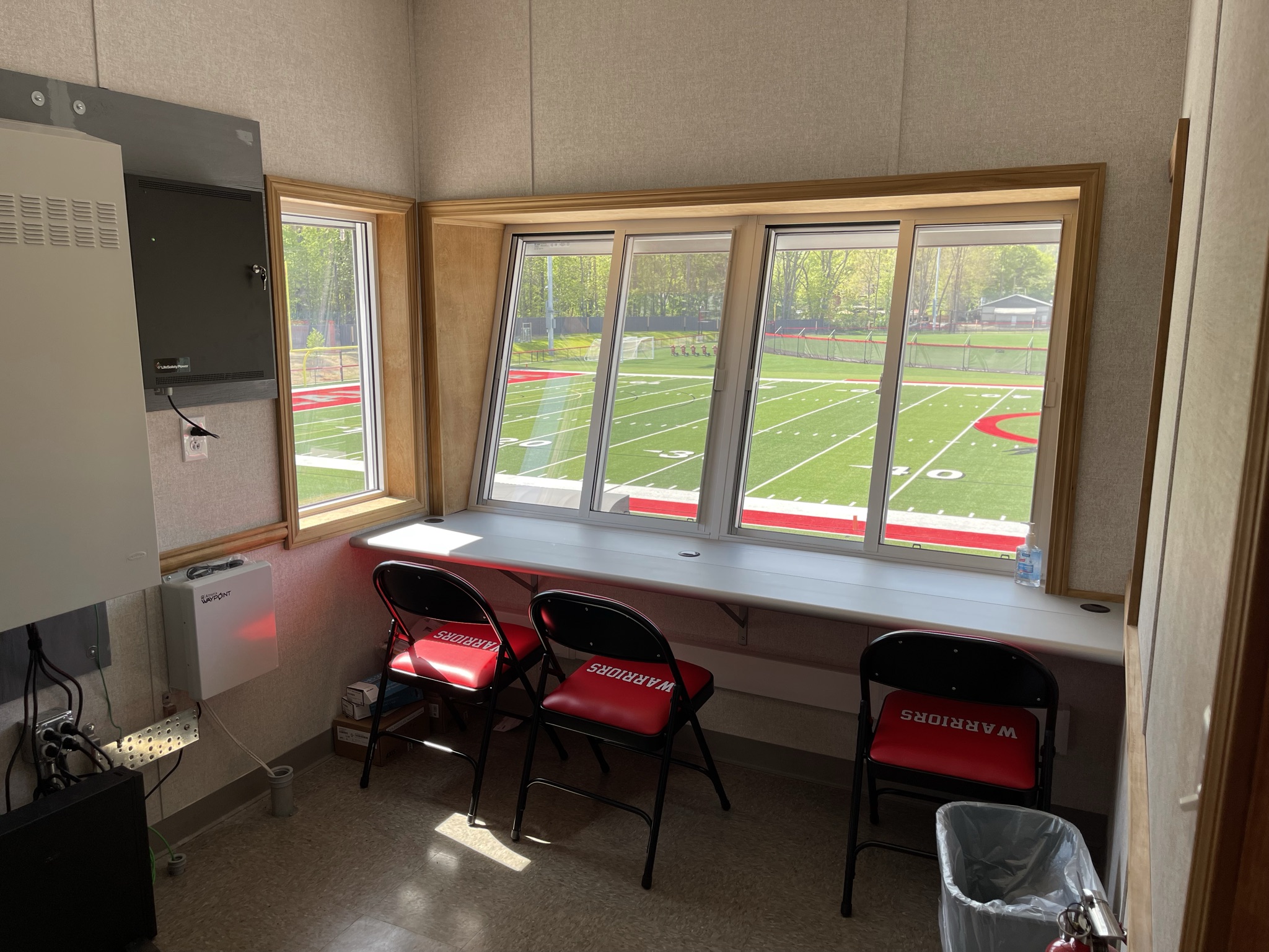 Multipurpose Field Pressbox Visiting Coaches area