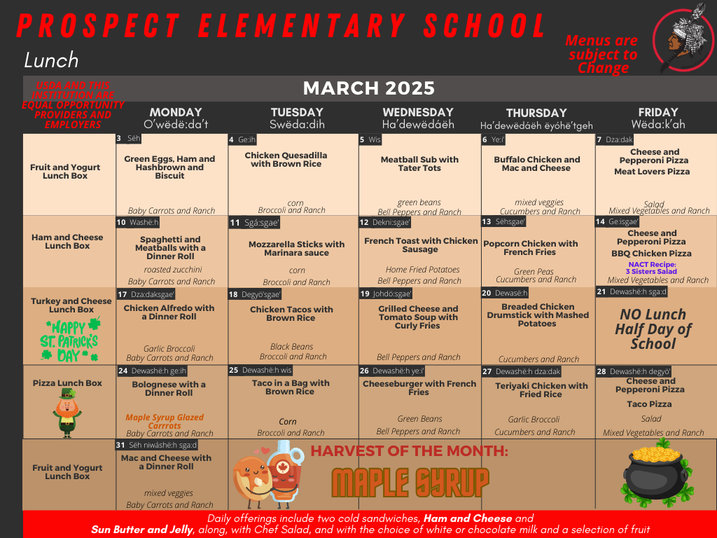 March 2025 Lunch Prospect